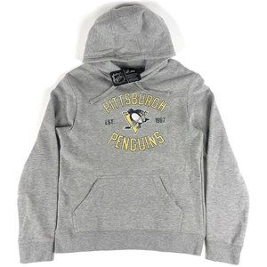 Pittsburgh Penguins Mens NHL Fanatics Gray Hoodie